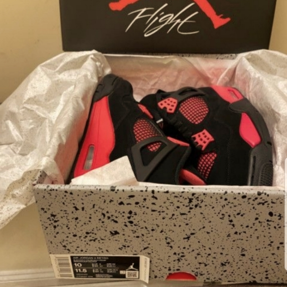 Jordan Retro4 Crimson/Red Thunder